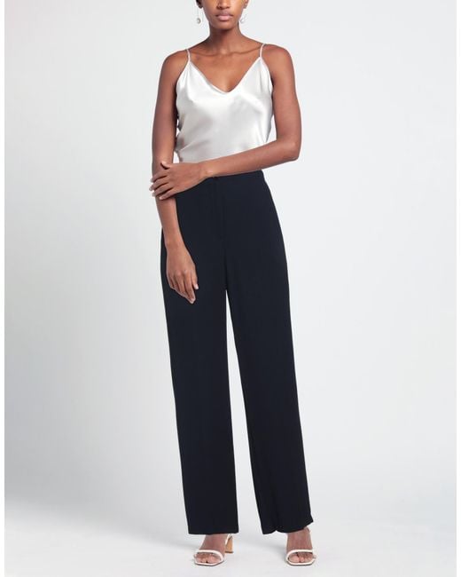 SEVENTY VENEZIA Blue Pants Viscose