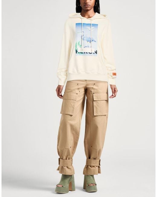 Heron Preston White Sweatshirt Cotton