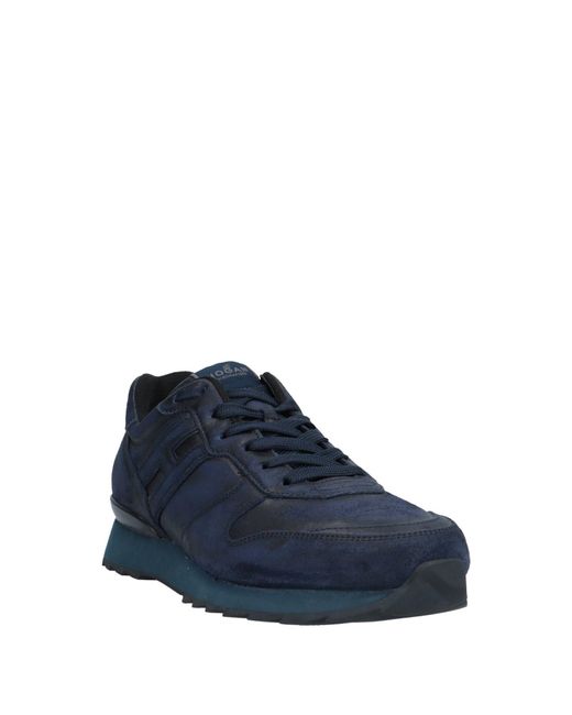 Hogan Blue Sneakers Soft Leather for men