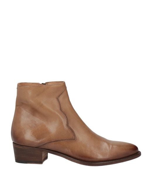Pantanetti Brown Ankle Boots