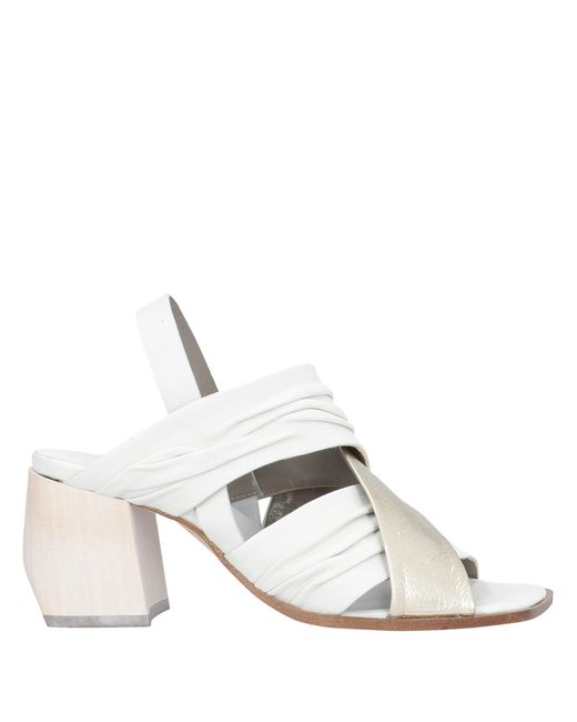 Ixos White Sandals
