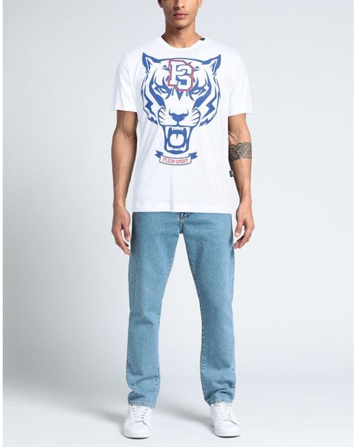 Philipp Plein Blue T-shirt for men