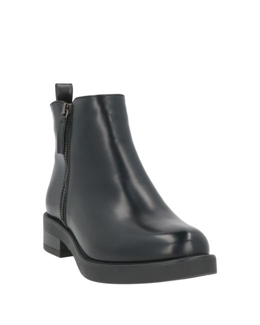 CafeNoir Black Ankle Boots