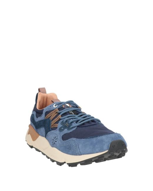 Flower Mountain Blue Trainers for men