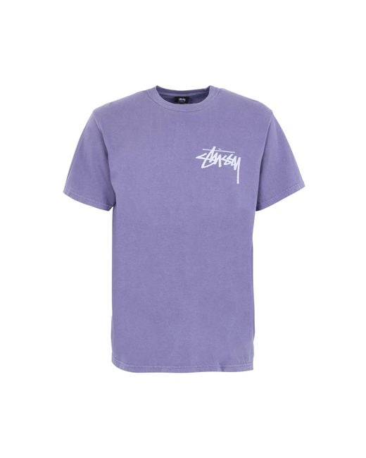 Stussy T-shirts in Purple für Herren