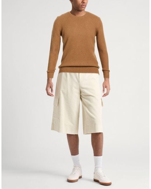 Drumohr Brown Camel Sweater Wool for men