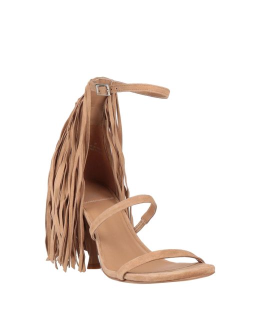 Jeffrey Campbell Brown Light Sandals Soft Leather