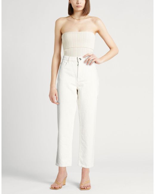 Moorer White Jeans