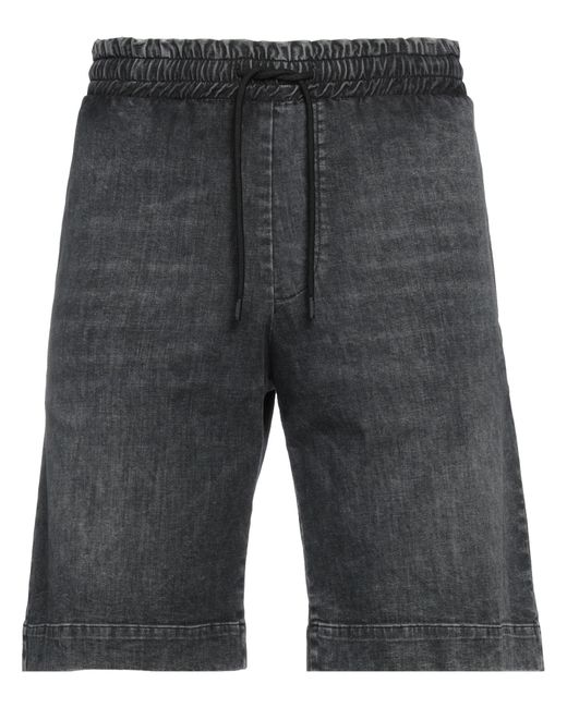 Dondup Gray Denim Shorts for men