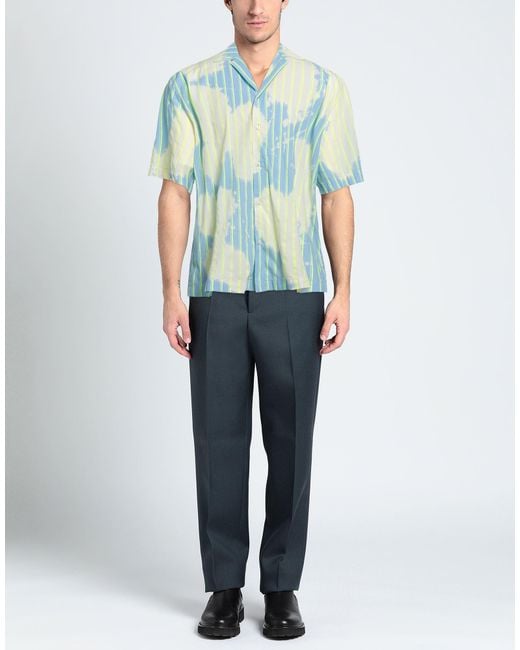 MSGM Blue Shirt for men