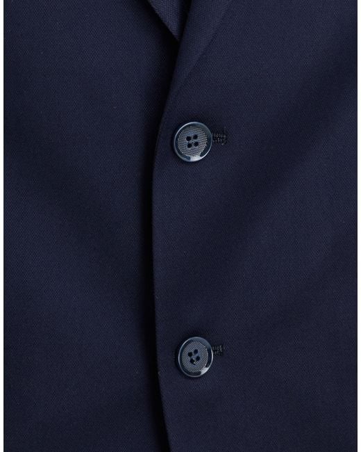 DIGEL Blue Blazer Polyester, Viscose, Elastane for men
