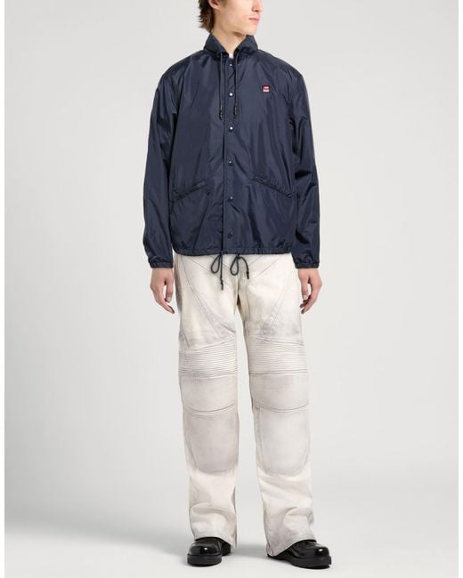 DIESEL Blue Jacket for men