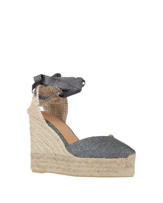 Castaner Metallic Espadrilles