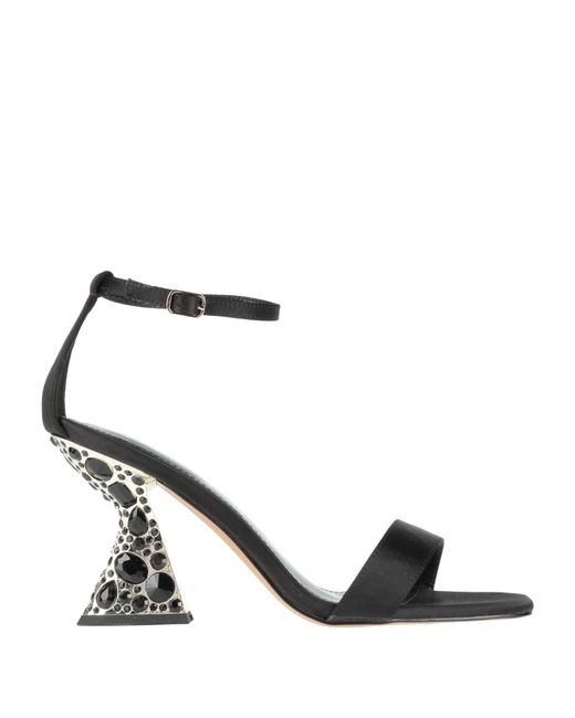 Exe' Black Sandals