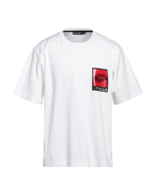 Dolce & Gabbana White T-shirt for men