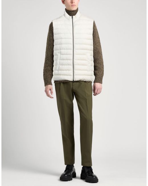 Herno White Vest Polyamide for men