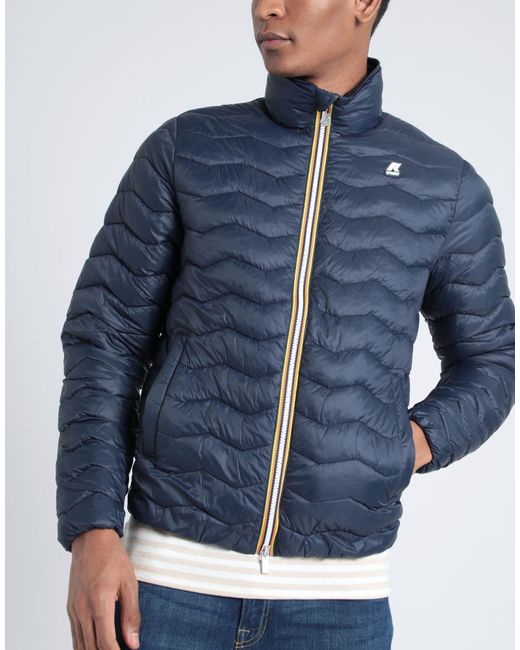 K-Way Blue Puffer for men