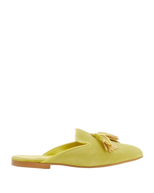 8 by YOOX Yellow Mules & Clogs