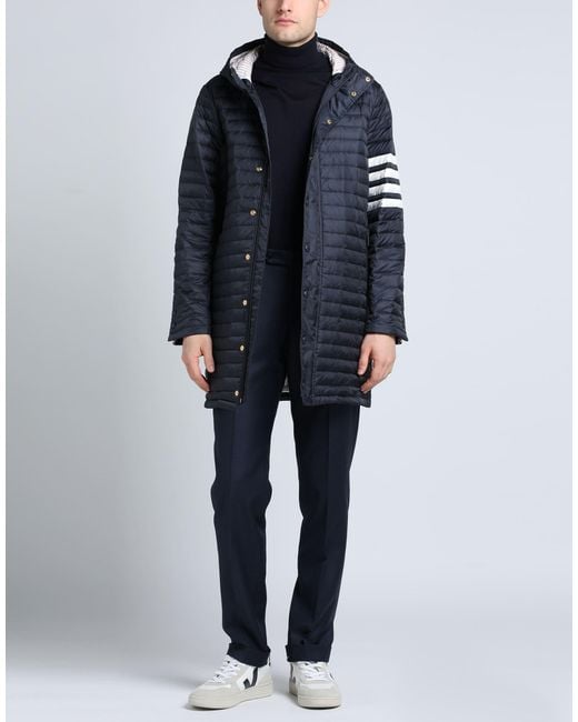 Thom Browne Blue Down Jacket for men