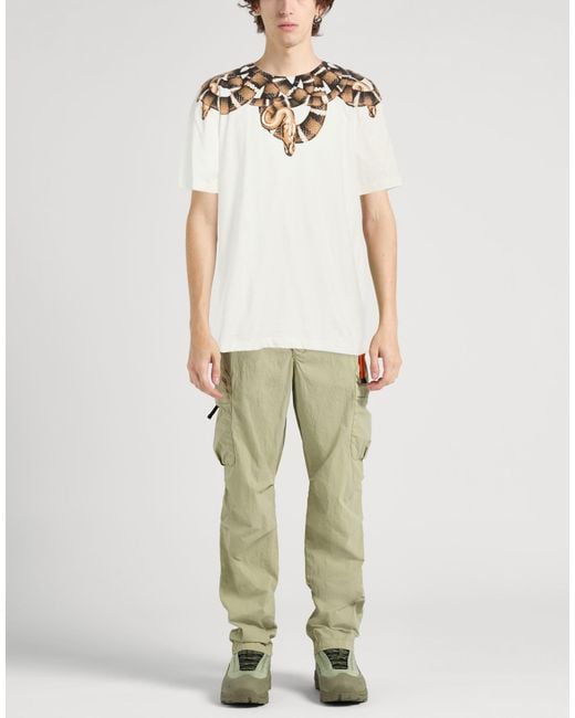 Marcelo Burlon White T-Shirt Cotton for men