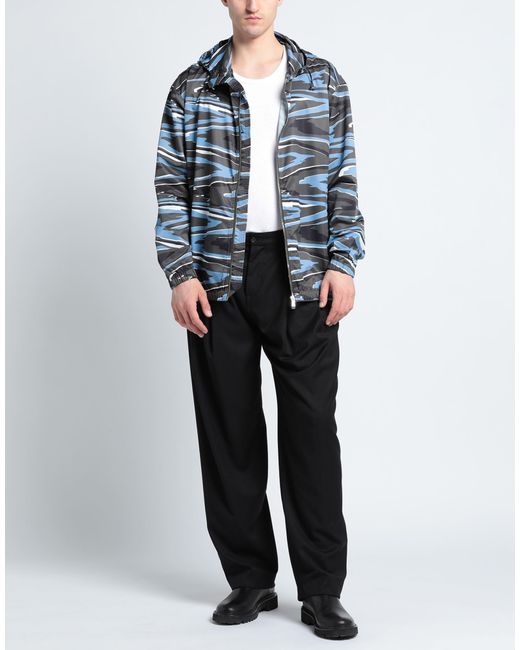 Missoni Blue Jacket Polyester for men