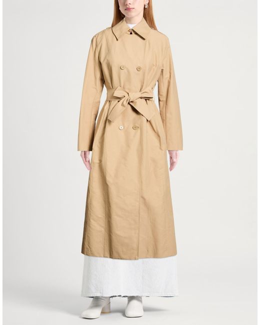 MAX&Co. Natural Overcoats & Trench Coats