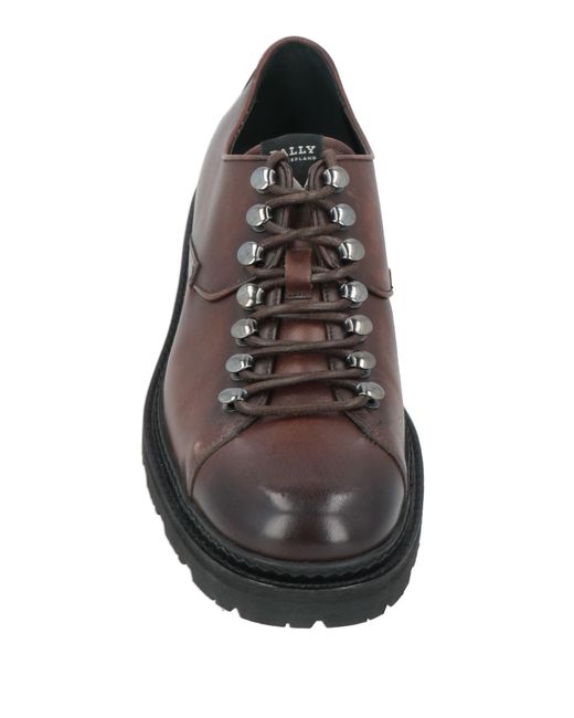 Bally Brown Lace-up Shoes for men