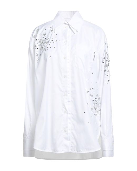 DES_PHEMMES White Shirt Cotton