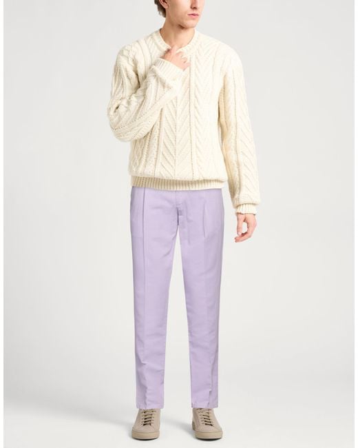 Lardini Purple Trouser for men