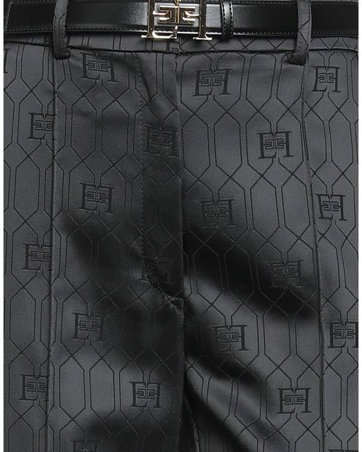 Elisabetta Franchi Gray Pants Polyester, Polyamide, Elastane