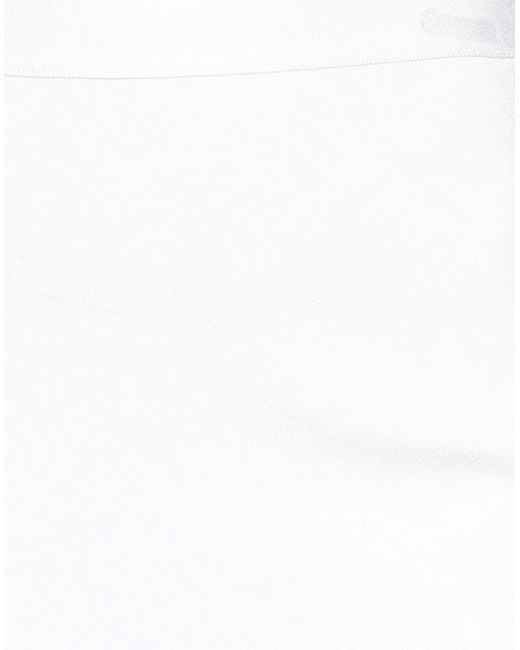 Fendi Midi Skirt in White | Lyst