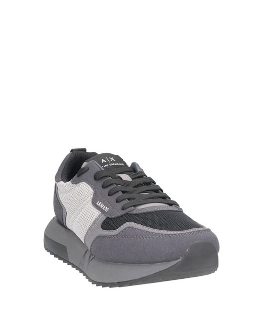 ARMANI EXCHANGE Gray Sneakers for men
