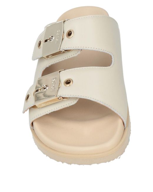 Scholl White Sandals