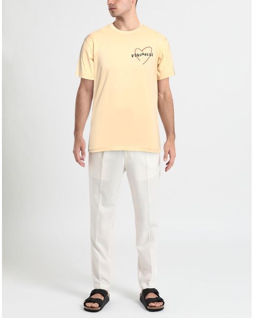 DSquared² Natural T-shirt for men
