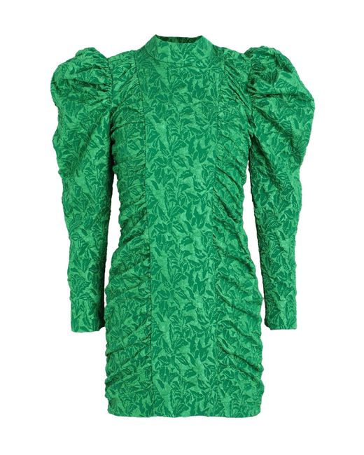 TOPSHOP Green Mini Dress