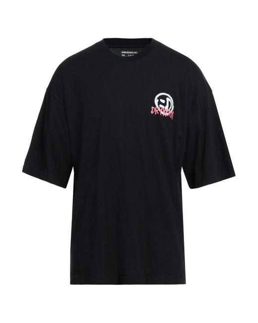 Drykorn Black T-shirt for men