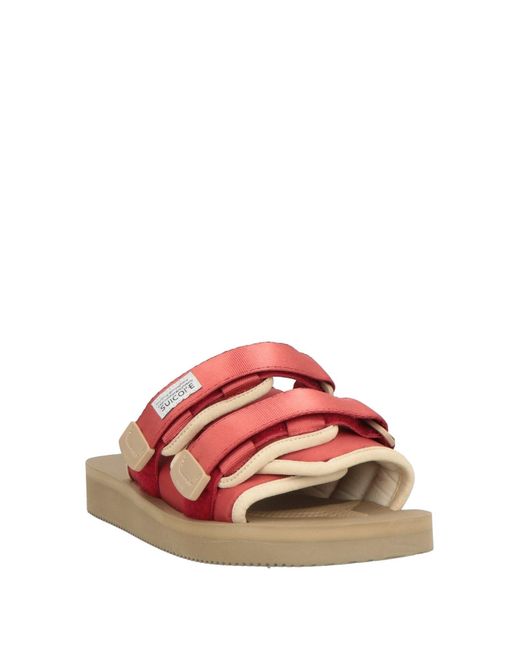 Suicoke Pink Sandals for men