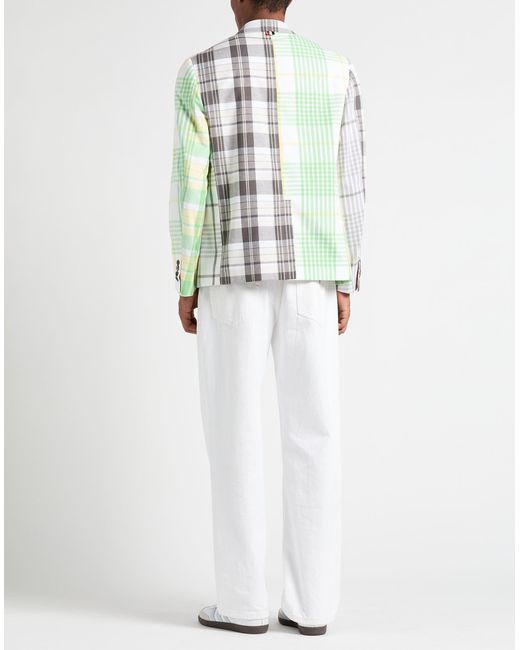 Thom Browne Green Blazer for men