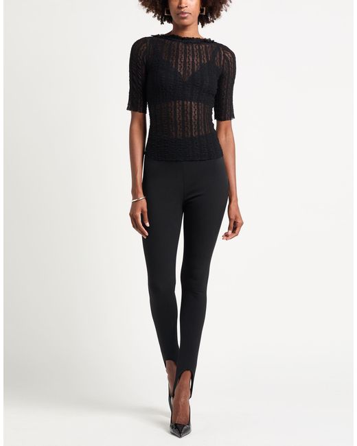 MAX&Co. Black Sweater Polyamide, Elastane