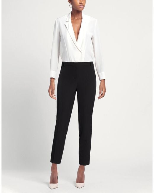 Camilla Black Pants Polyester, Elastane