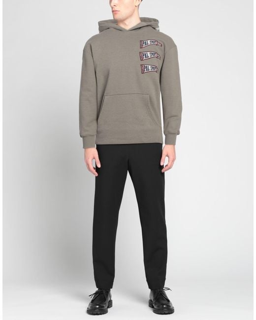 PAL Gray Sweatshirt Cotton, Polyester for men