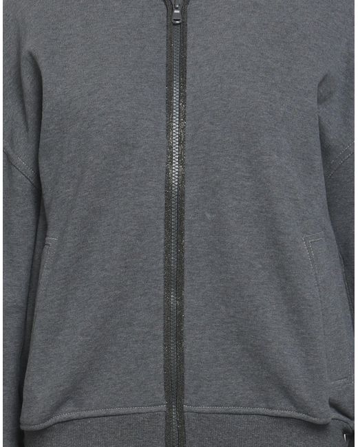 Brunello Cucinelli Gray Sweatshirt
