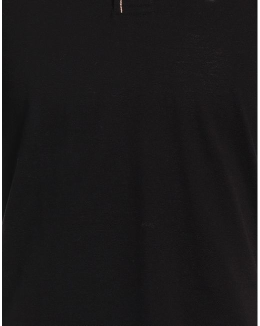 Polo Emporio Armani de hombre de color Black