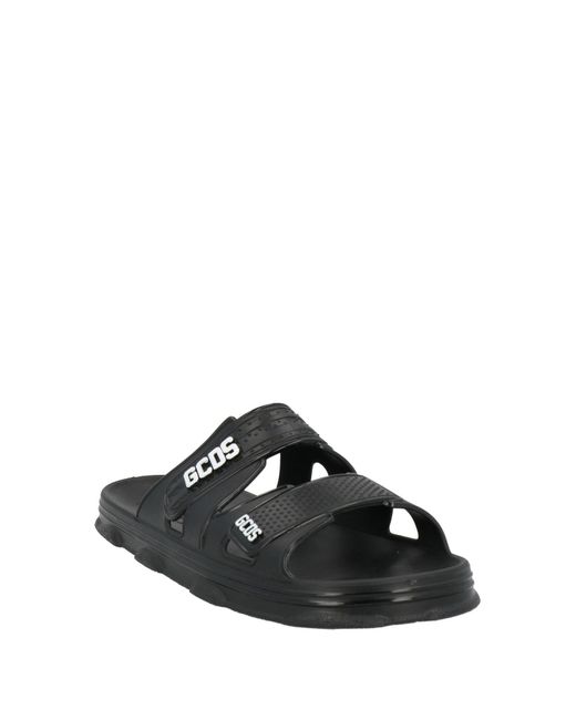 Gcds Black Sandals for men