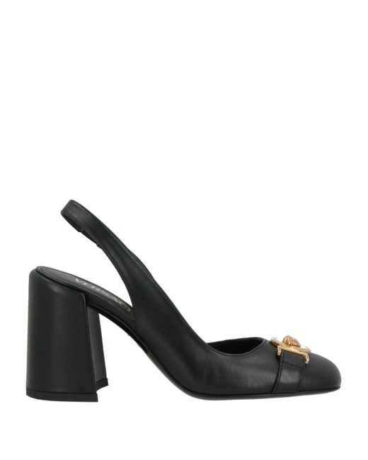 Versace Black Pumps