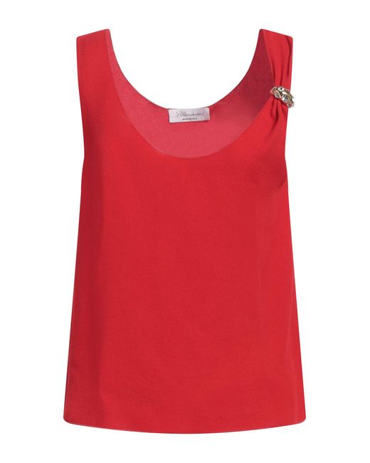 Blumarine Red Top Polyester