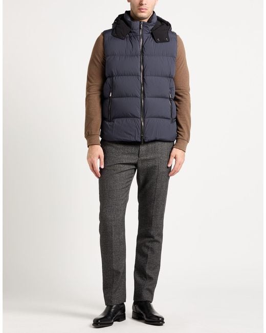 Moorer Blue Gilet for men