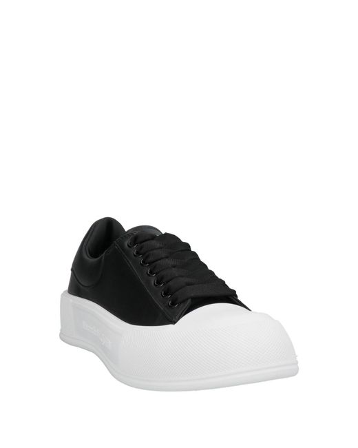 McQueen Black Trainers for men