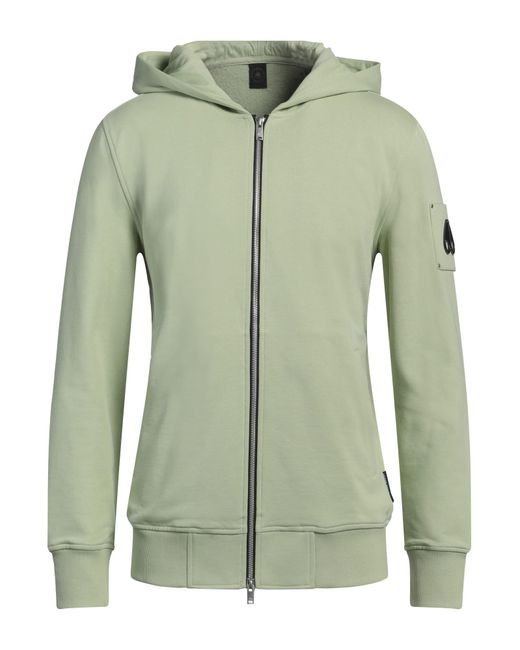 Felpa di Moose Knuckles in Green da Uomo
