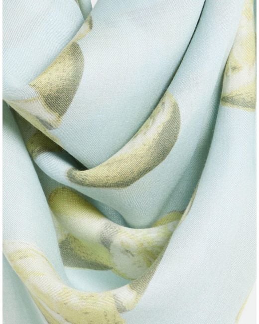 Givenchy Blue Scarf